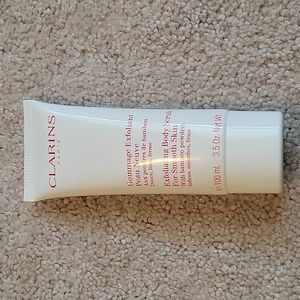 NWT Clarins Exfoliating Body Scrub for smooth skin